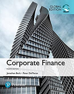 Corporate Finance (Global 4th Edition) BY Berk - Orginal Pdf